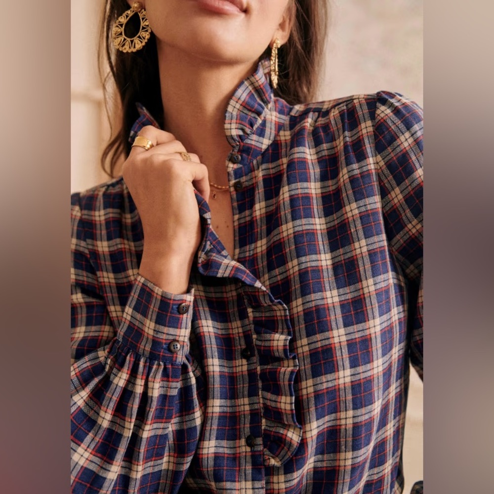 Sézane Chloe Blouse (Size 4/36)